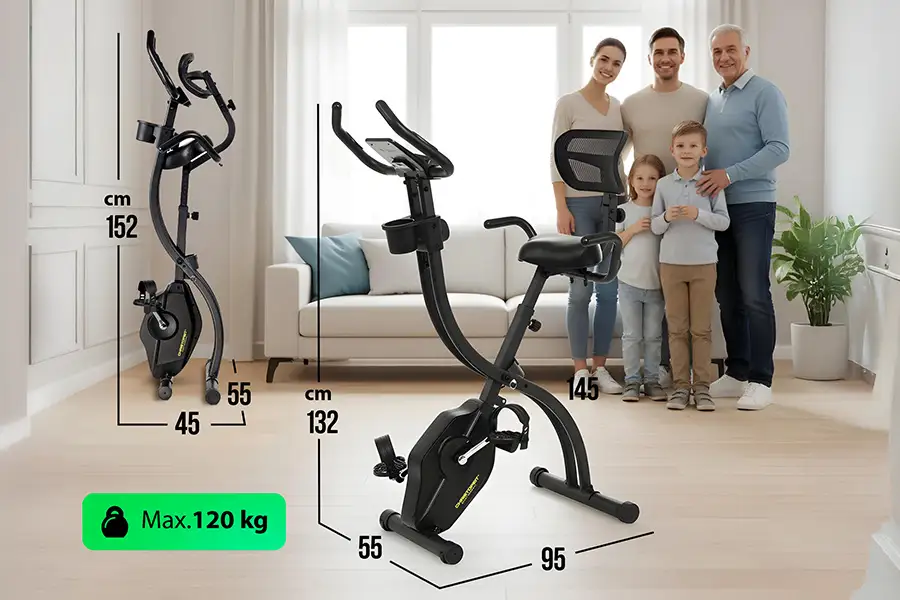 S-Bike Velo Fit Klappheimtrainer: Fitness für jedes Zuhause